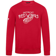 Detroit Red Wings Levelwear Zane Mission Sweatshirt - Red | NHL Clearance