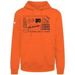 Philadelphia Flyers Levelwear Podium Campaign Pullover Hoodie - Orange | NHL online
