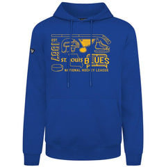 St. Louis Blues Levelwear Podium Campaign Pullover Hoodie - Royal | NHL near me
