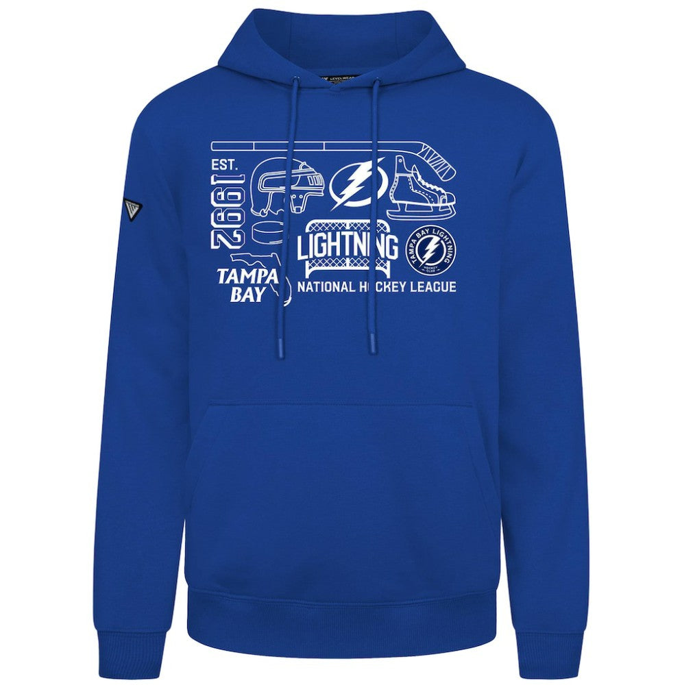 Tampa Bay Lightning Levelwear Podium Campaign Pullover Hoodie - Royal | NHL online