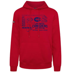 Montreal Canadiens Levelwear Podium Campaign Pullover Hoodie - Red | NHL sale