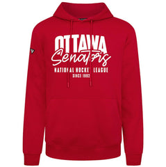 Ottawa Senators Levelwear Podium Response Pullover Hoodie - Red | NHL online