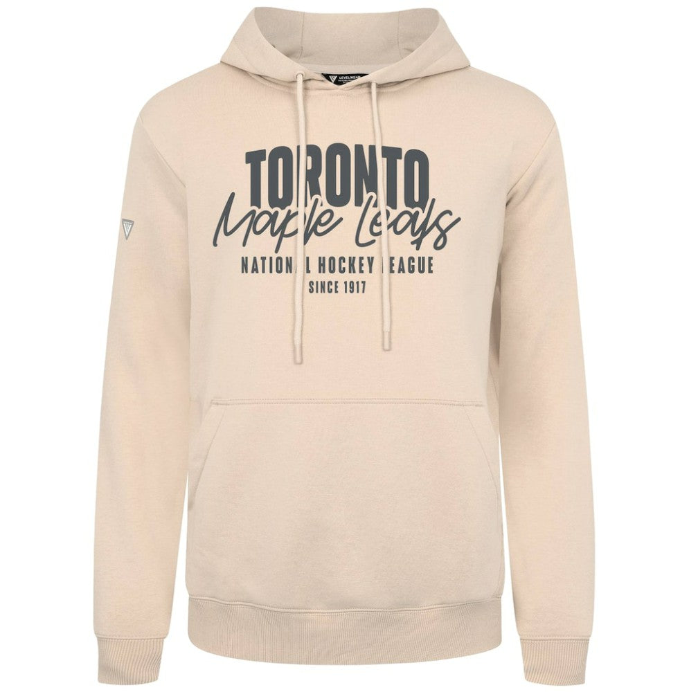 Toronto Maple Leafs Levelwear Podium Response Pullover Hoodie - Khaki | NHL discount