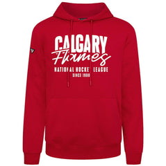 Calgary Flames Levelwear Podium Response Pullover Hoodie - Red | NHL on sale