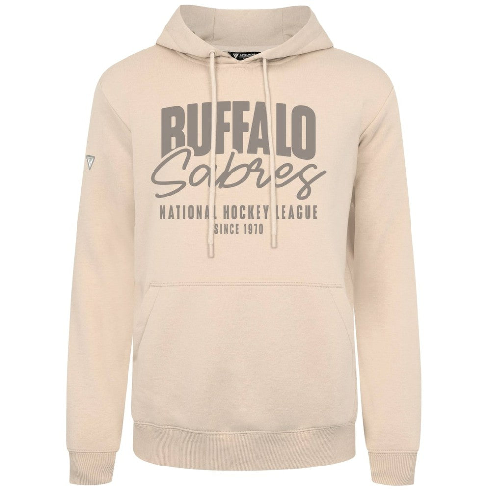 Buffalo Sabres Levelwear Podium Response Pullover Hoodie - Khaki | NHL on sale