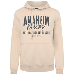Anaheim Ducks Levelwear Podium Response Pullover Hoodie - Khaki | NHL Clearance