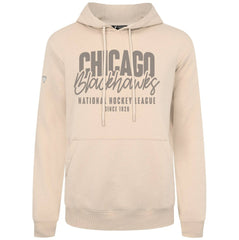 Chicago Blackhawks Levelwear Podium Response Pullover Hoodie - Khaki | NHL Clearance