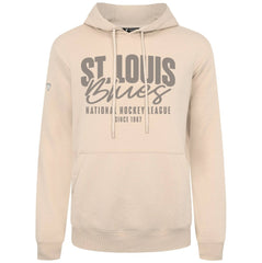 St. Louis Blues Levelwear Podium Response Pullover Hoodie - Khaki | NHL Clearance