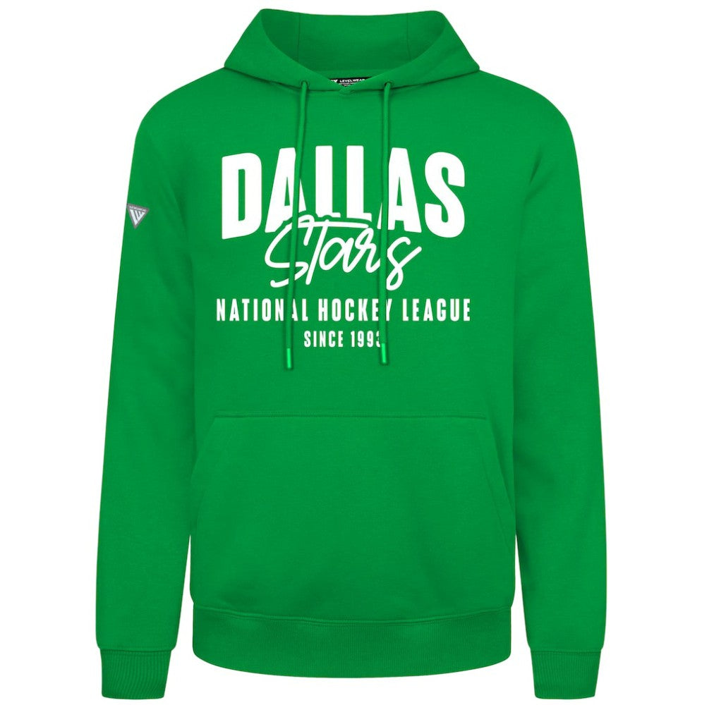 Dallas Stars Levelwear Podium Response Pullover Hoodie - Green | NHL Lifestyle