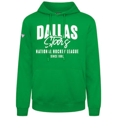 Dallas Stars Levelwear Podium Response Pullover Hoodie - Green | NHL Lifestyle