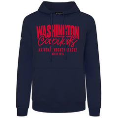 Washington Capitals Levelwear Podium Response Pullover Hoodie - Navy | NHL Clearance