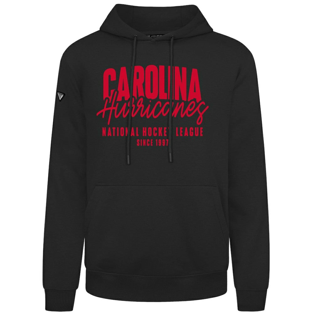 Carolina Hurricanes Levelwear Podium Response Pullover Hoodie - Black | NHL on sale