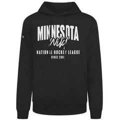 Minnesota Wild Levelwear Podium Response Pullover Hoodie - Black | NHL on sale