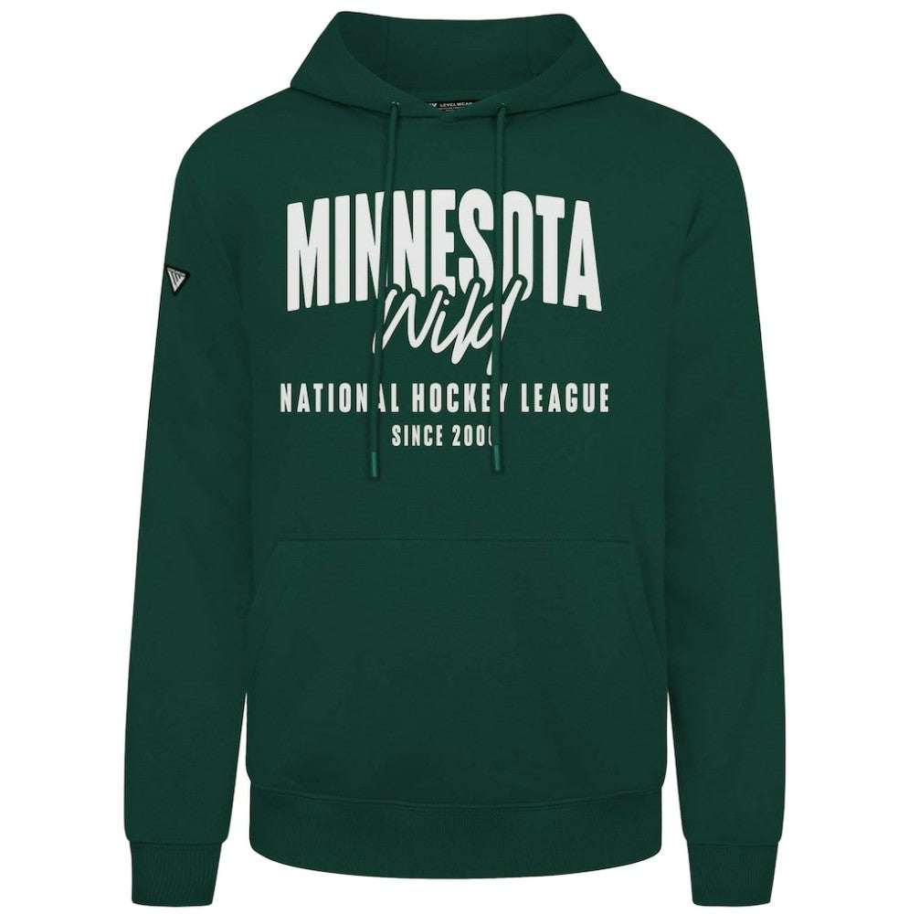 Minnesota Wild Levelwear Podium Response Pullover Hoodie - Green | NHL sale