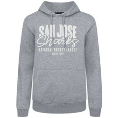 San Jose Sharks Levelwear Podium Response Pullover Hoodie - Gray | NHL near me