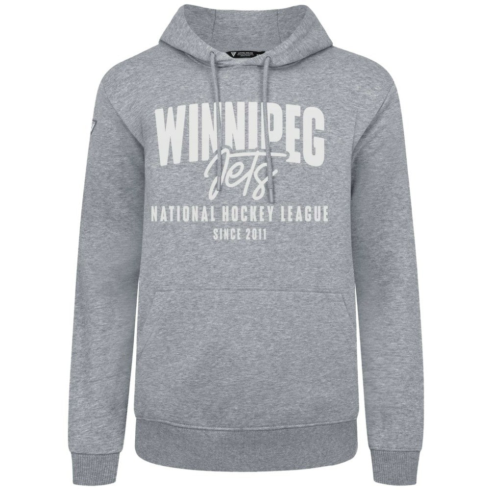 Winnipeg Jets Levelwear Podium Response Pullover Hoodie - Gray | NHL on sale