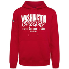Washington Capitals Levelwear Podium Response Pullover Hoodie - Red | NHL near me