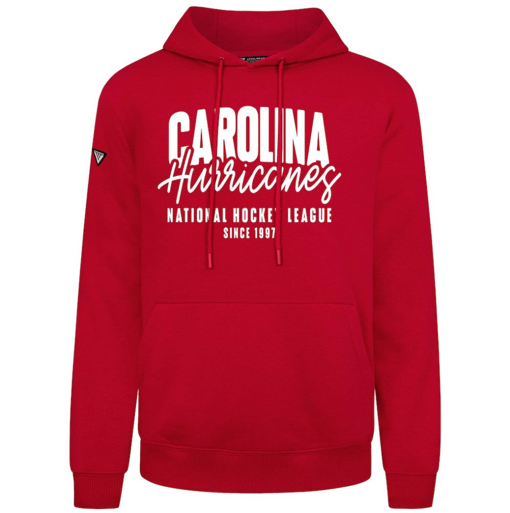 Carolina Hurricanes Levelwear Podium Response Pullover Hoodie - Red | NHL near me