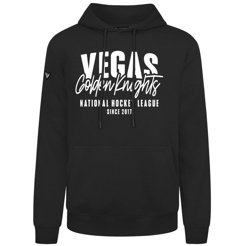 Vegas Golden Knights Levelwear Podium Response Pullover Hoodie - Black | NHL near me