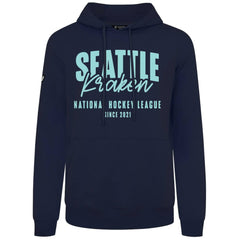 Seattle Kraken Levelwear Podium Response Pullover Hoodie - Deep Sea Blue | NHL near me