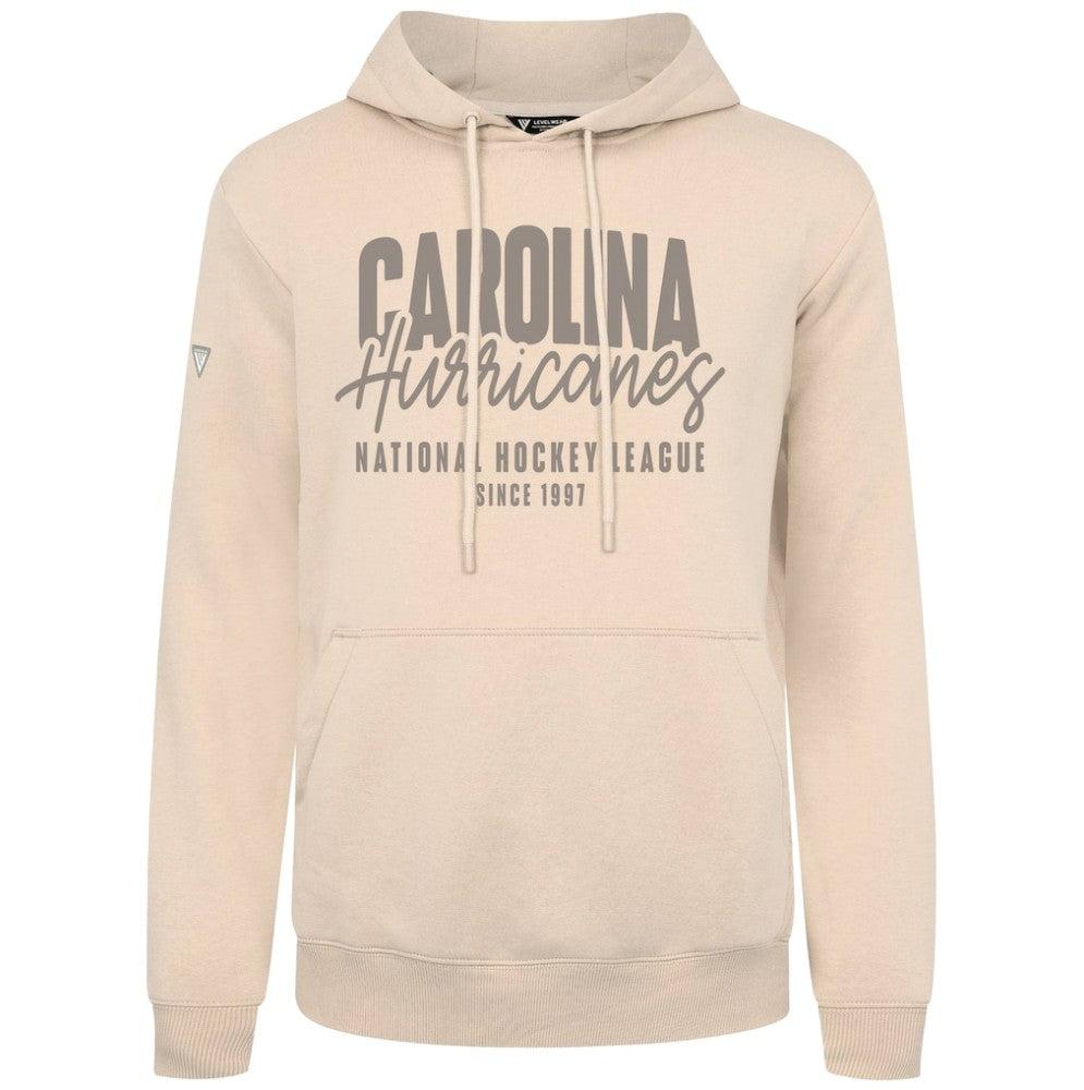 Carolina Hurricanes Levelwear Podium Response Pullover Hoodie - Khaki | NHL discount