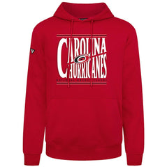 Carolina Hurricanes Levelwear Podium Powerhouse Pullover Hoodie - Red | NHL discount