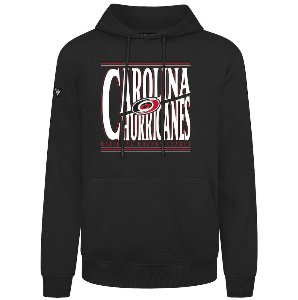 Carolina Hurricanes Levelwear Podium Powerhouse Pullover Hoodie - Black | NHL online