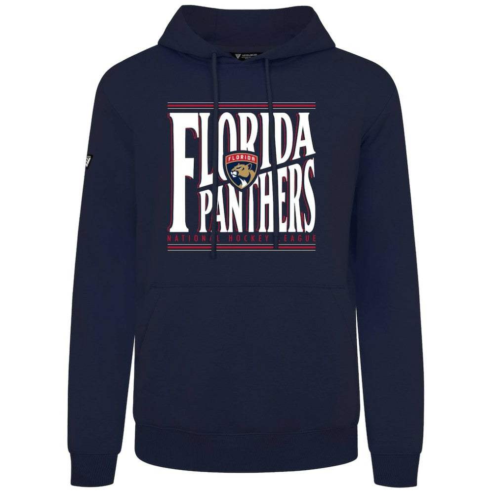 Florida Panthers Levelwear Podium Powerhouse Pullover Hoodie - Navy | NHL sale