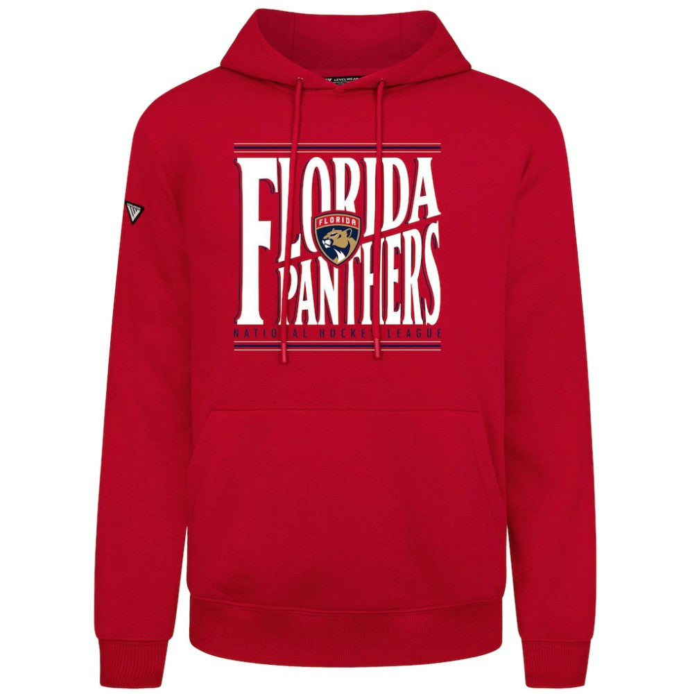 Florida Panthers Levelwear Podium Powerhouse Pullover Hoodie - Red | NHL sale