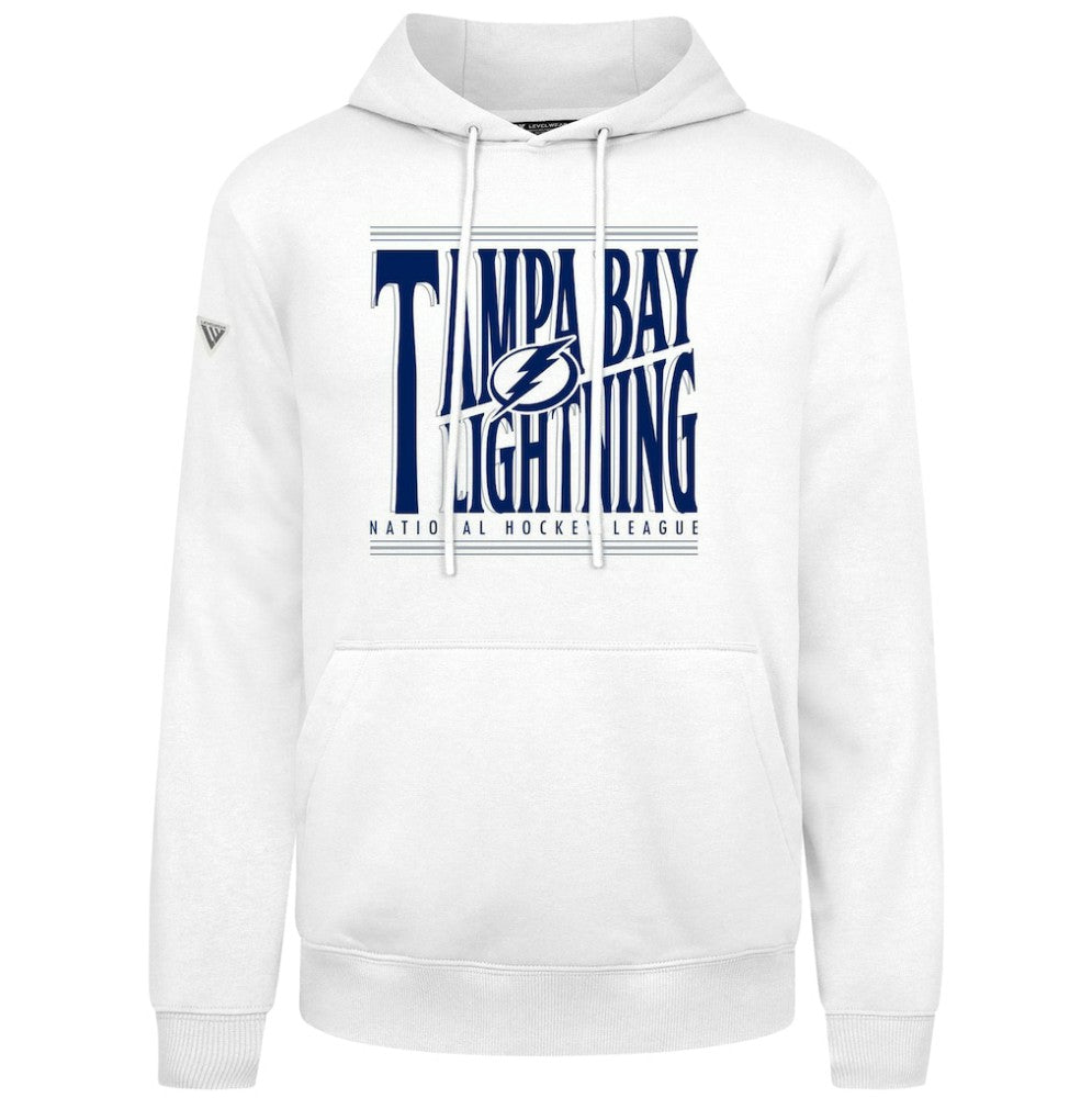 Tampa Bay Lightning Levelwear Podium Powerhouse Pullover Hoodie - White | NHL online