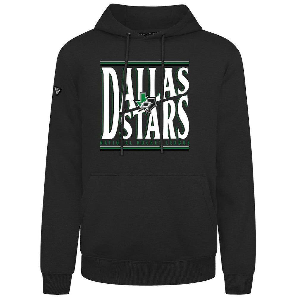 Dallas Stars Levelwear Podium Powerhouse Pullover Hoodie - Black | NHL near me