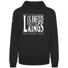 Los Angeles Kings Levelwear Podium Powerhouse Pullover Hoodie - Black | NHL discount