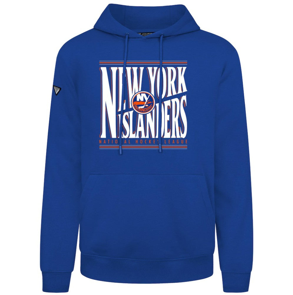 New York Islanders Levelwear Podium Powerhouse Pullover Hoodie - Royal | NHL discount
