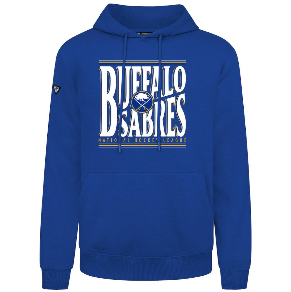 Buffalo Sabres Levelwear Podium Powerhouse Pullover Hoodie - Royal | NHL Lifestyle