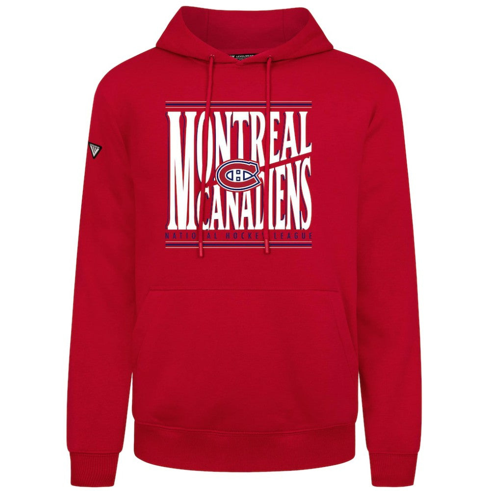 Montreal Canadiens Levelwear Podium Powerhouse Pullover Hoodie - Red | NHL online