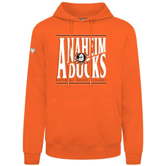 Anaheim Ducks Levelwear Podium Powerhouse Pullover Hoodie - Orange | NHL sale