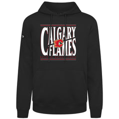 Calgary Flames Levelwear Podium Powerhouse Pullover Hoodie - Black | NHL online