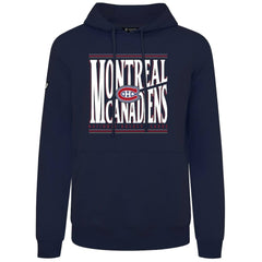 Montreal Canadiens Levelwear Podium Powerhouse Pullover Hoodie - Navy | NHL online