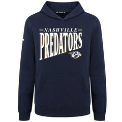 Nashville Predators Levelwear Youth Jr Podium Tally Pullover Hoodie - Navy | NHL Clearance