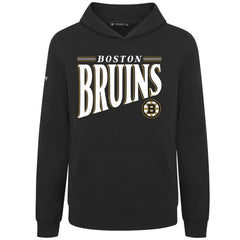 Boston Bruins Levelwear Youth Jr Podium Tally Pullover Hoodie - Black | NHL on sale
