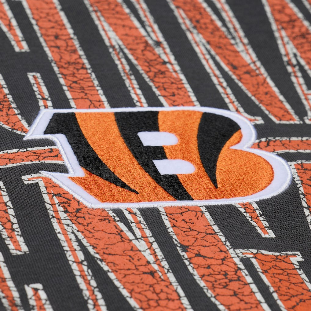 Cincinnati Bengals Downtown Collection Fleece Sweatshirt - Black - Mitchell & Ness