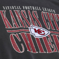 Kansas City Chiefs Downtown Collection Fleece Sweatshirt - Black - Mitchell & Ness