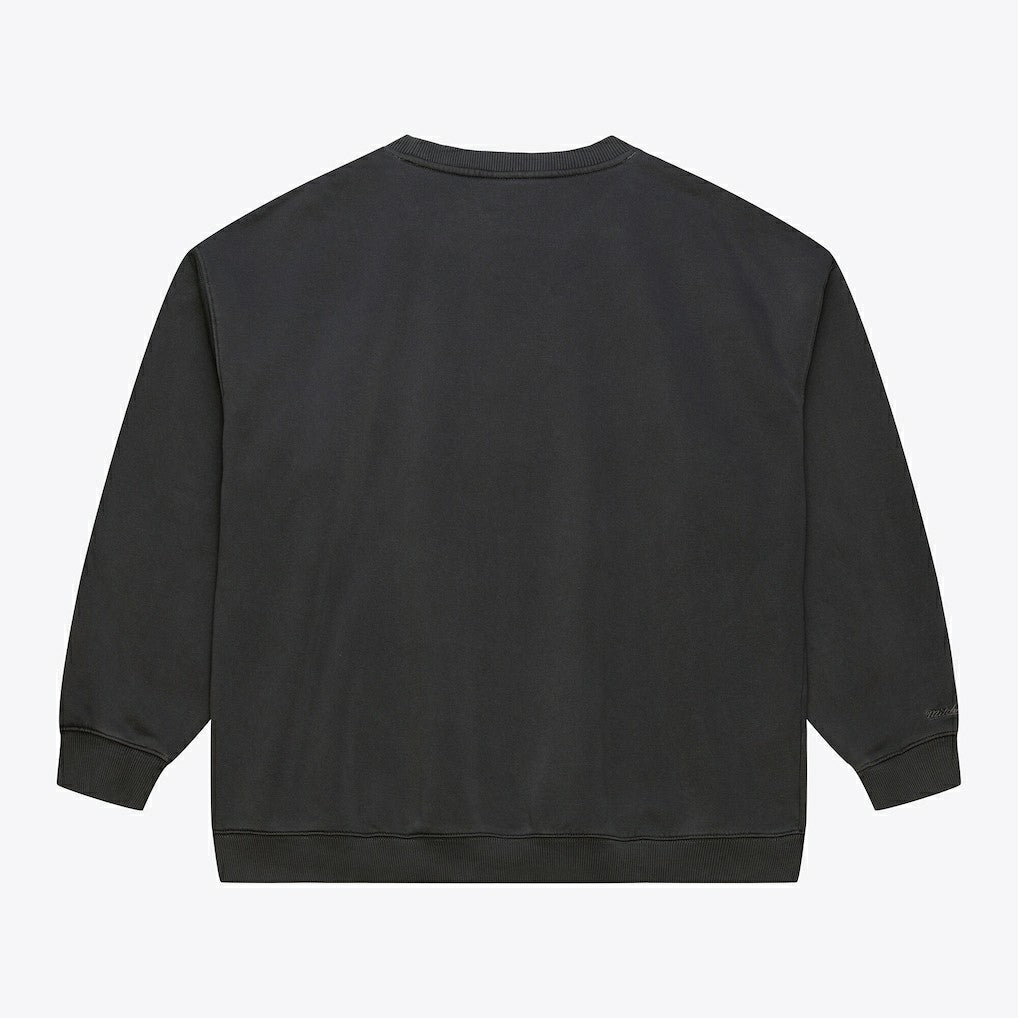 Baltimore Ravens Downtown Collection Fleece Sweatshirt - Black - Mitchell & Ness
