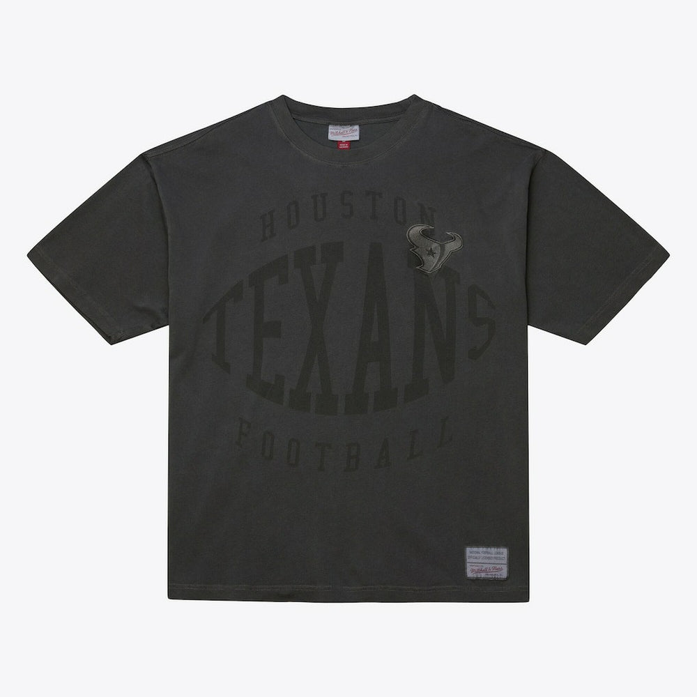 Houston Texans Downtown Collection Premium T-Shirt - Black - Mitchell & Ness
