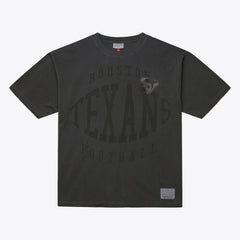 Houston Texans Downtown Collection Premium T-Shirt - Black - Mitchell & Ness