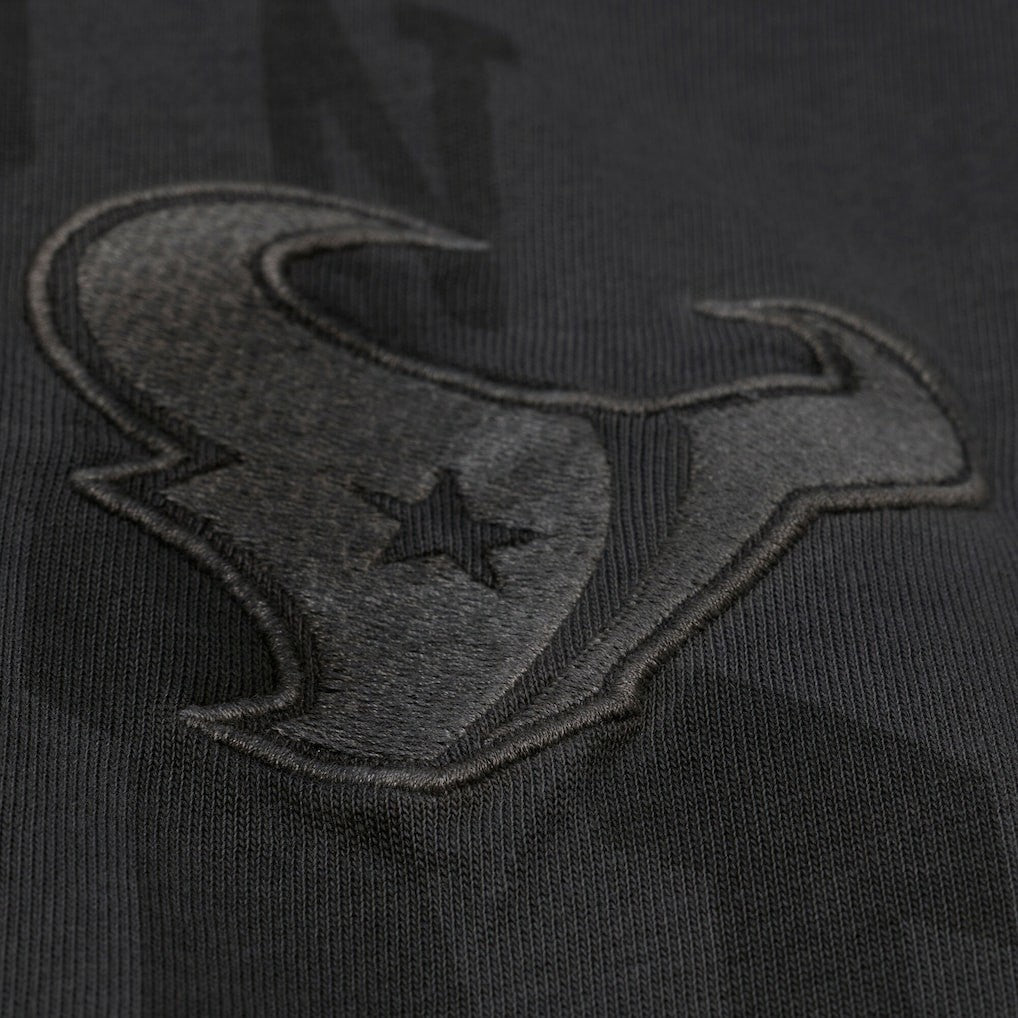Houston Texans Downtown Collection Premium T-Shirt - Black - Mitchell & Ness