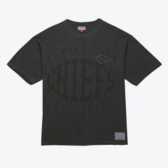 Kansas City Chiefs Downtown Collection Premium T-Shirt - Black - Mitchell & Ness