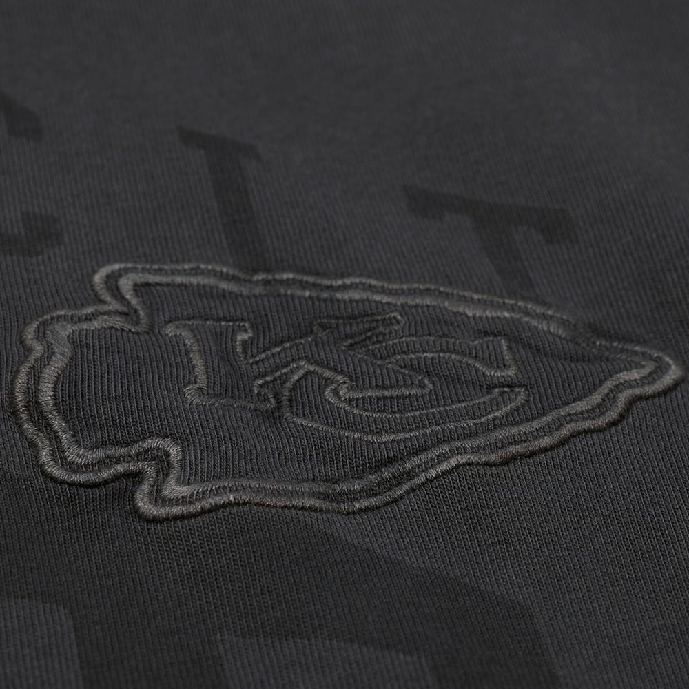 Kansas City Chiefs Downtown Collection Premium T-Shirt - Black - Mitchell & Ness