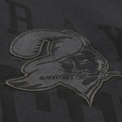 Tampa Bay Buccaneers Downtown Collection Premium Vintage Logo T-Shirt - Black - Mitchell & Ness