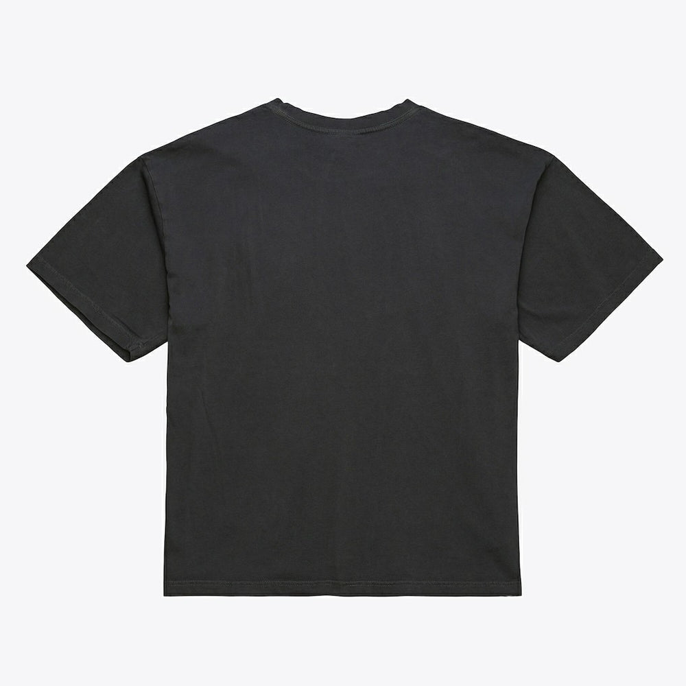 Green Bay Packers Downtown Collection Premium Vintage Logo T-Shirt - Black - Mitchell & Ness